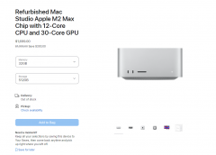 2023 款 Mac Studio 上架苹果翻新商店，目前无货